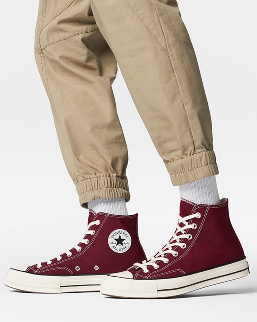 Tenisky Vysoke Converse Chuck 70 Seasonal Color Panske Tmavo Bordove Čierne | SK NYMWE3